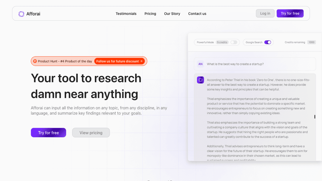 Enable JavaScript to use Afforai