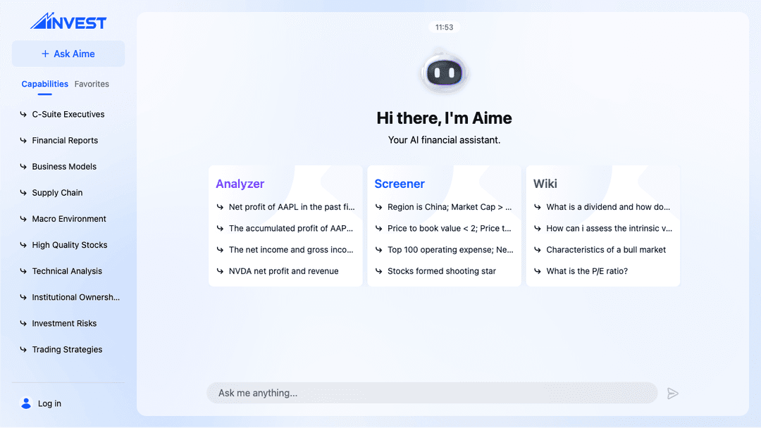 Real-time market trend analysis and stock screener