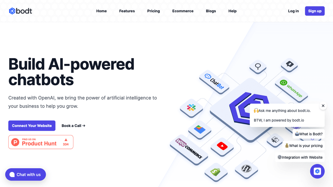 Bodt.io - No-Code AI Chatbot Builder