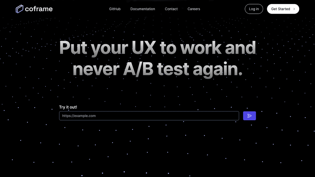 Put your UX to work. Never A/B test again.