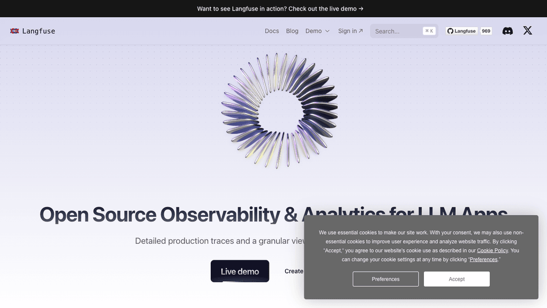 Langfuse: Open Source Observability & Analytics for LLM Apps