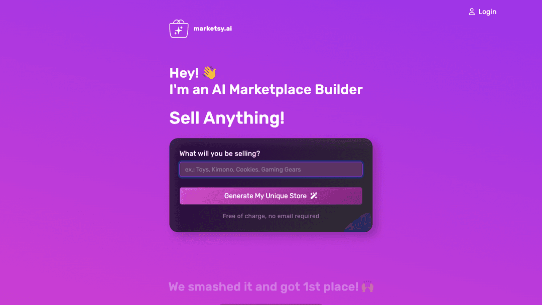 AI E-commerce Store Builder