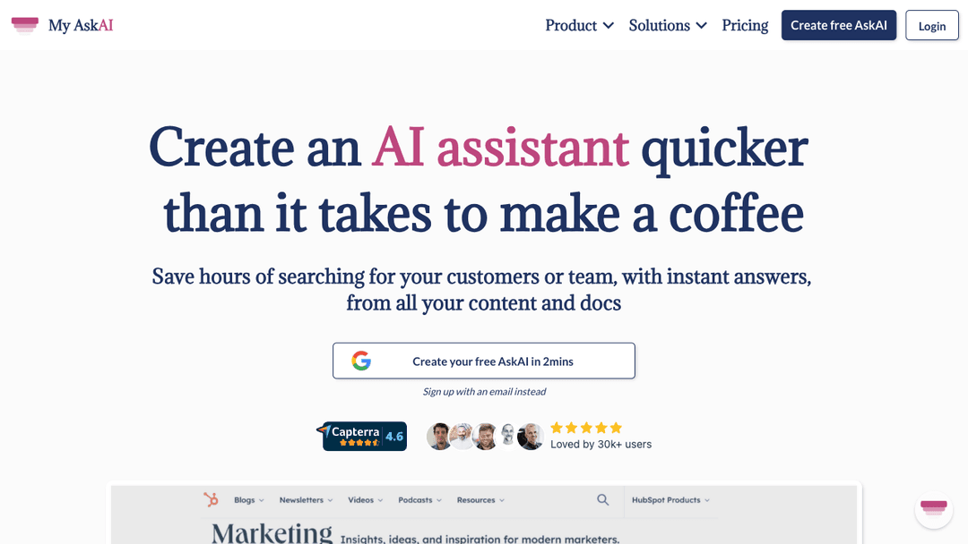 Your own AI Assistant