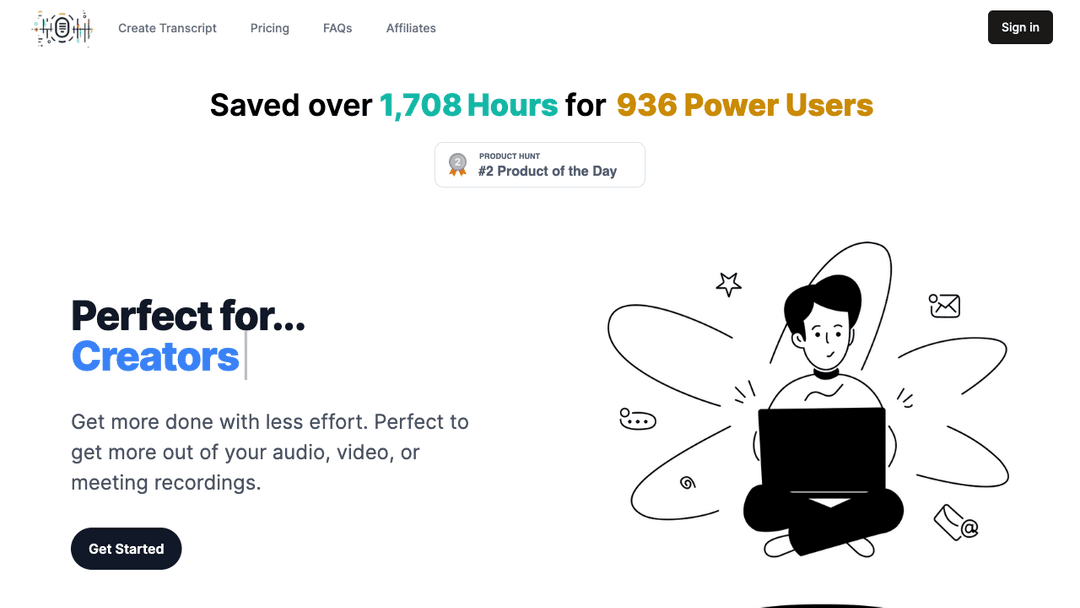 Save time with automated transcriptions