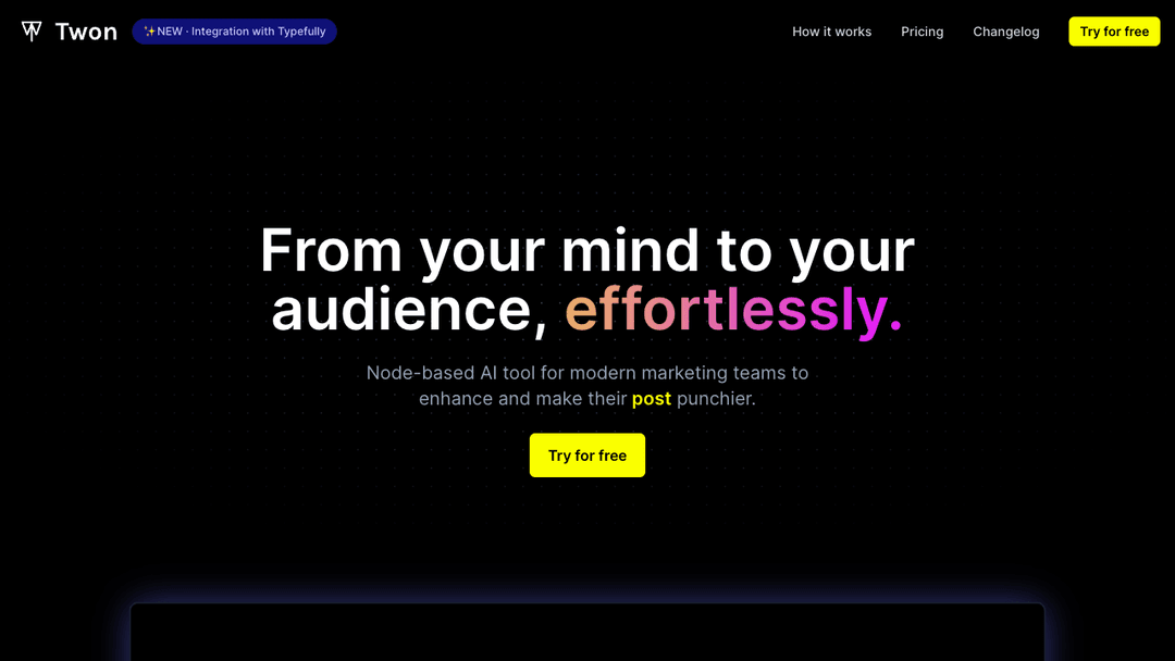 Integration with TypefullyMade